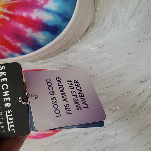 Women skechers tie-dye slip on sneakers - Picture 5 of 5